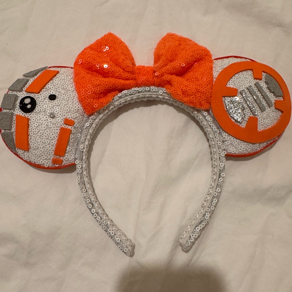 BB8, Star Wars, Disney ears headband.